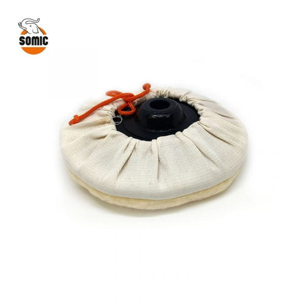 7" Polishing Bonnet with Backing Pad