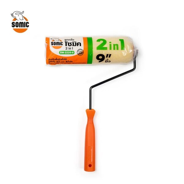 ลูกกลิ้งทาสี 2IN1 โซมิค ขนาด 9นิ้ว - Image 4