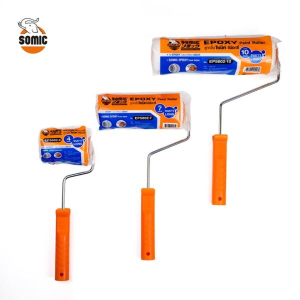 ลูกกลิ้งEPOXY โซมิค รุ่นขนยาว ขนาด 4นิ้ว - Image 7